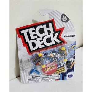 Tech Deck SONIC Hedgehog Mini Fingerboards Finesse Skateboards Collectible